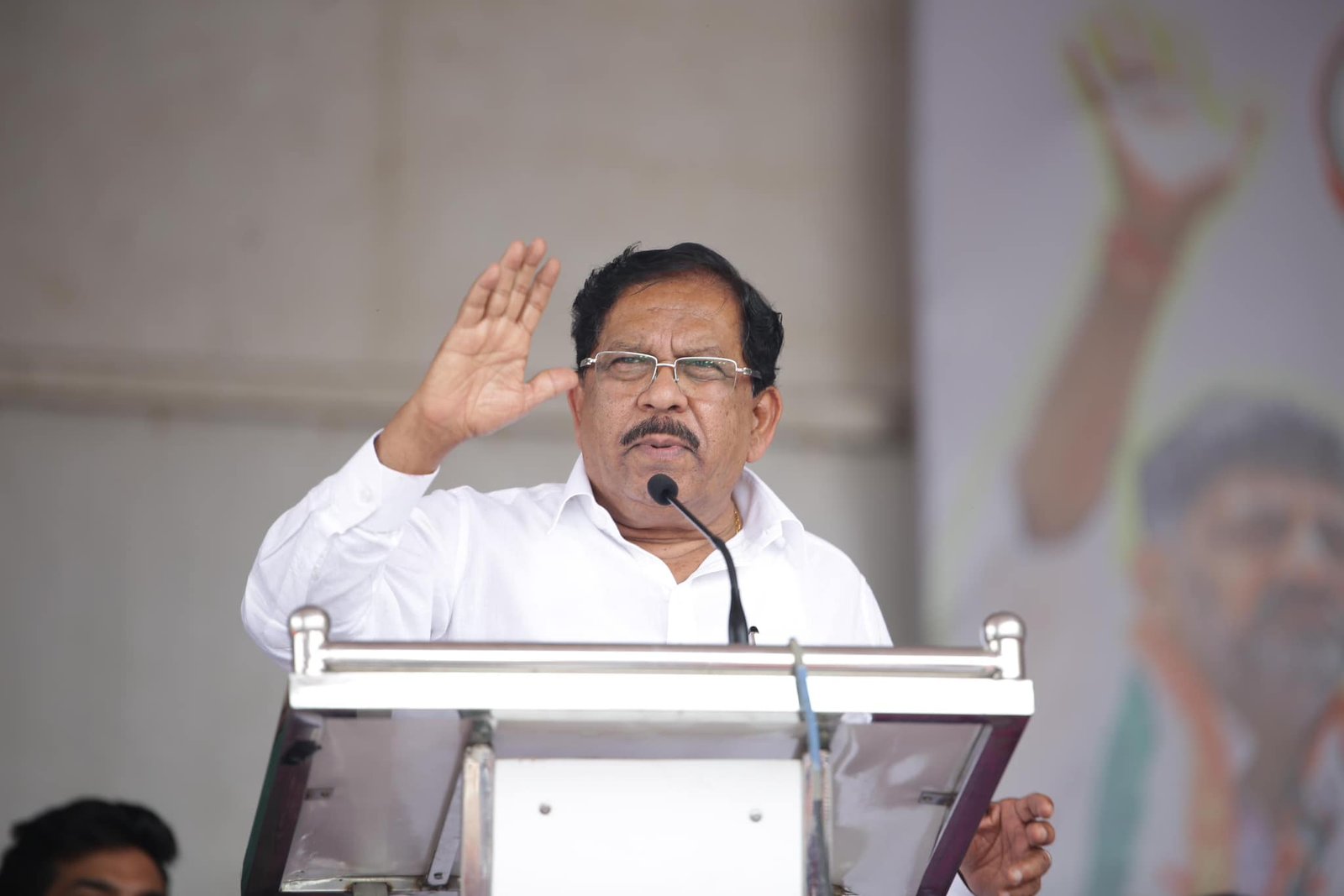 ಮುಖ್ಯಮಂತ್ರಿ ರಾಜೀನಾಮೆ ನೀಡುವ ಅವಶ್ಯಕತೆ ಇಲ್ಲ: ಗೃಹ ಸಚಿವ ಪರಮೇಶ್ವರ್