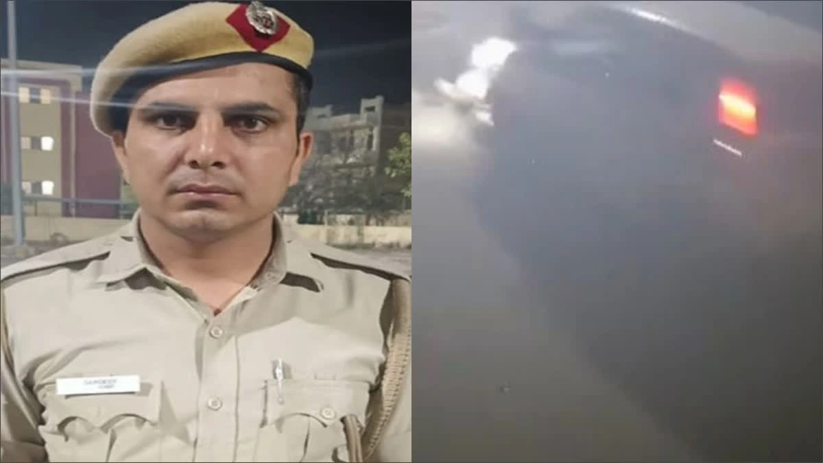 ನಿಧಾನವಾಗಿ ಚಲಿಸಿ ಎಂದ ಕಾನ್ಸಟೇಬಲ್ ಮೇಲೆ ಕಾರಿನಿಂದ ಗುದ್ದಿ ಹತ್ಯೆ