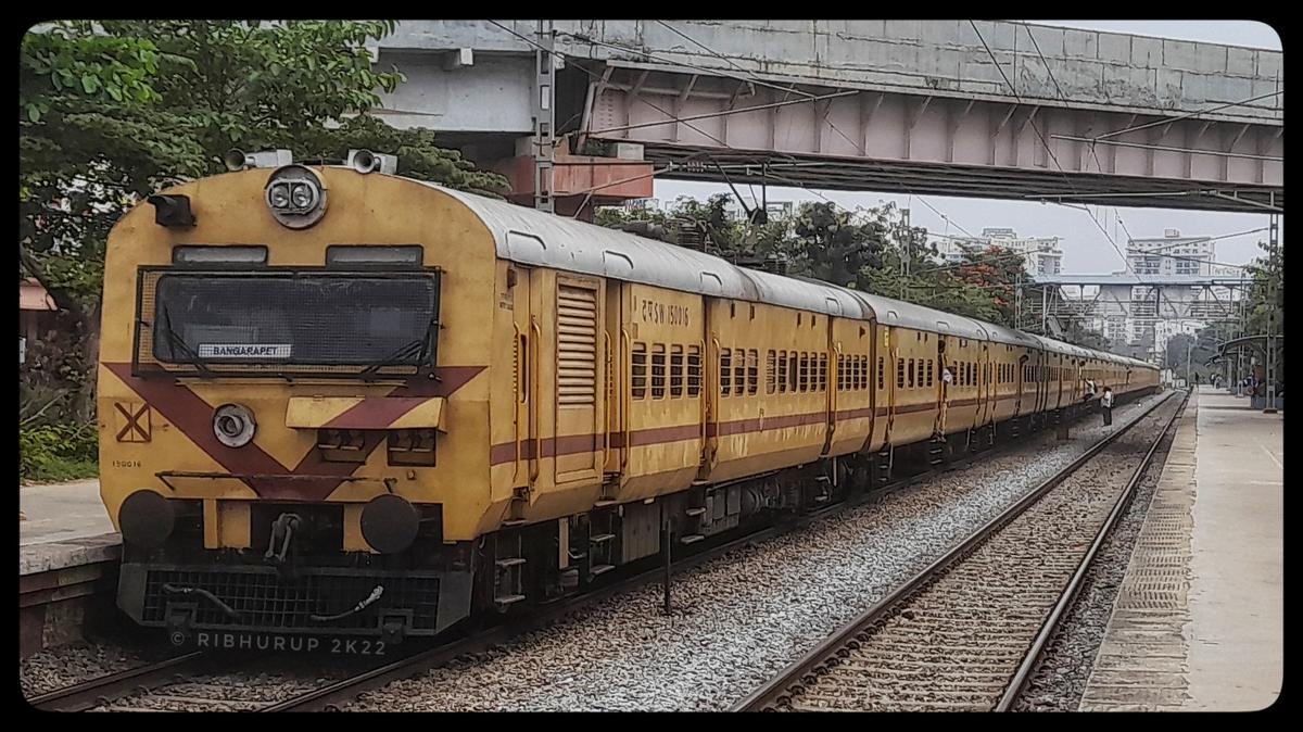 ತುಮಕೂರು - ಯಶವಂತಪುರ ಮೆಮು ರೈಲಿಗೆ ಚಾಲನೆ : ಹೀಗಿದೆ ನೋಡಿ ವೇಳಾಪಟ್ಟಿ