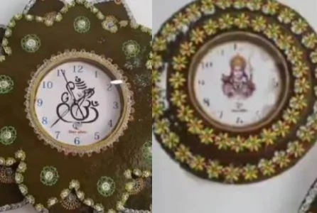 ಹಸುವಿನ ಸಗಣಿಯಿಂದ ಗಡಿಯಾರ ತಯಾರಿಕೆ! ಪರಿಸರ ಸ್ನೇಹಿ ವಸ್ತುಗಳಿಗೆ ಹೆಚ್ಚಿದ ಬೇಡಿಕೆ