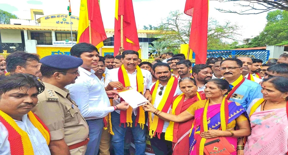 ಬ್ರಿಟೀಷ್ ನಾಮಫಲಕಗಳ ವಿರುದ್ಧ ಕರವೇ ಸಮರ : ಕನ್ನಡ ಕಡ್ಡಾಯಗೊಳಿಸಲು ಪ್ರತಿಭಟನೆ