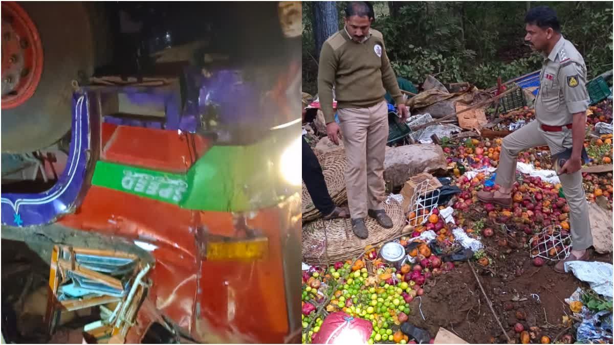 ಯಲ್ಲಾಪುರ || ಚಾಲಕನ ನಿಯಂತ್ರಣ ತಪ್ಪಿ ಲಾರಿ ಪಲ್ಟಿ : 9 ಮಂದಿ ಸಾವು