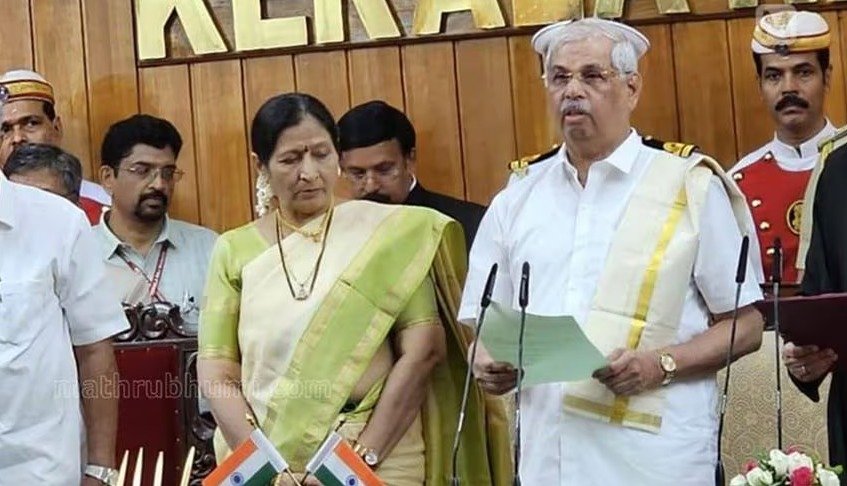 ತಿರುವನಂತಪುರಂ || ಕೇರಳ ರಾಜ್ಯಪಾಲರಾಗಿ ಗೋವಾ ಮೂಲದ ರಾಜೇಂದ್ರ ಅರ್ಲೇಕರ್ ಅಧಿಕಾರ ಸ್ವೀಕಾರ
