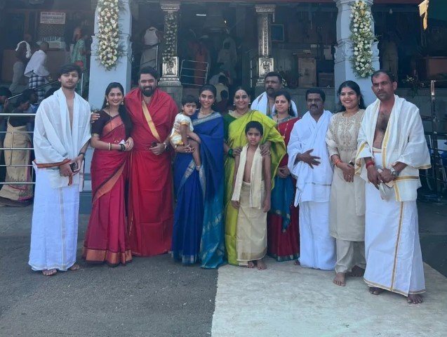 ದಕ್ಷಿಣ ಕನ್ನಡ || ಧರ್ಮಸ್ಥಳದ ಮಂಜುನಾಥನ ಸನ್ನಿಧಾನದಲ್ಲಿ ಸೋನಲ್-ತರುಣ್ ದಂಪತಿ