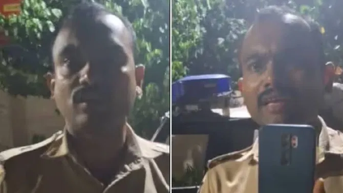 ಇಬ್ಬರು ಪೊಲೀಸರು ತಡರಾತ್ರಿ ಆಕೆಯನ್ನು ತಡೆದು ಈ ಕೆಲಸಕ್ಕೆ ಆಕ್ಷೇಪ.?
