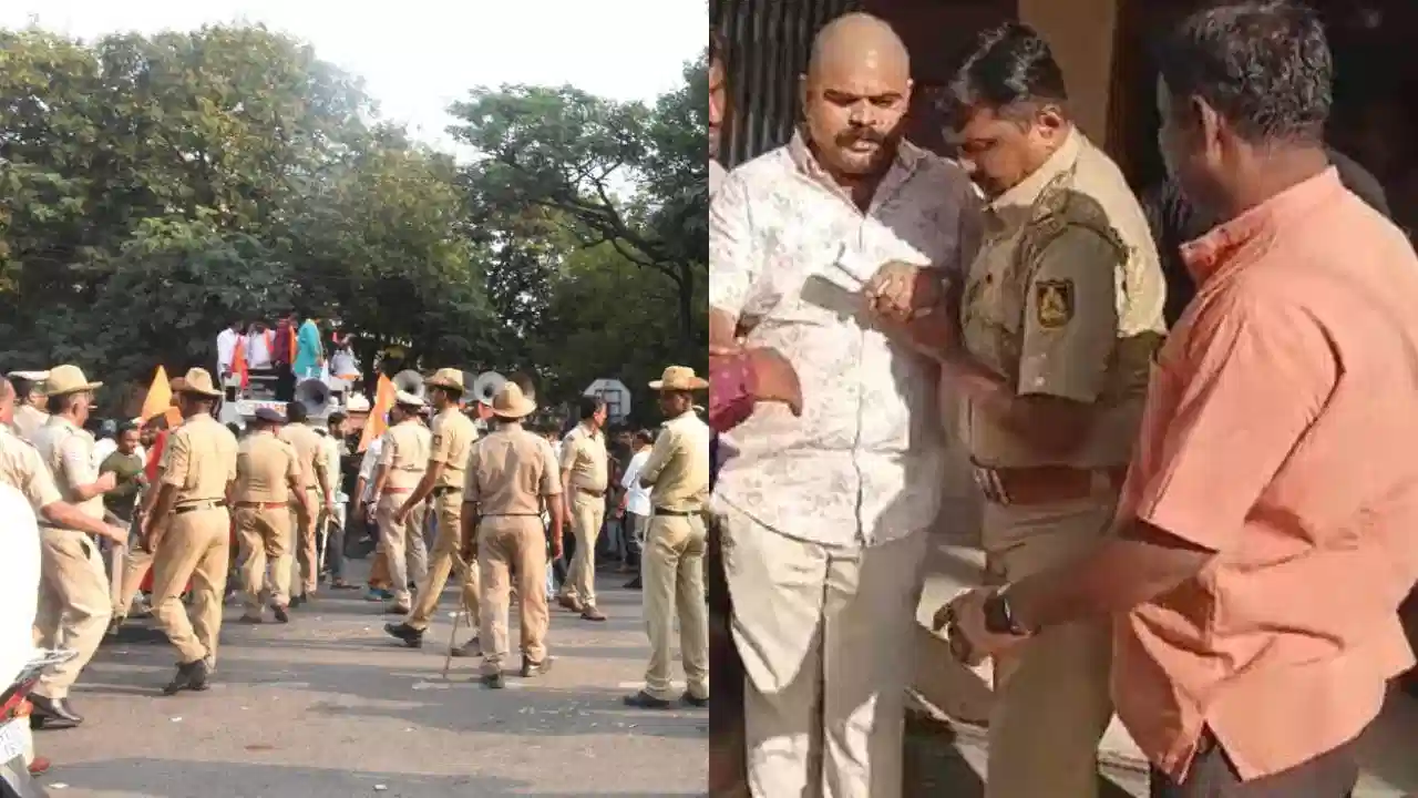 ಮಂಡ್ಯದಲ್ಲಿ ಗಣಪತಿ ಮೆರವಣಿಗೆ ವೇಳೆ ಕಲ್ಲು ತೂರಾಟ ಗಲಾಟೆ: ಲಾಠಿಚಾರ್ಜ್, ಹಲವರಿಗೆ ಗಾ*!