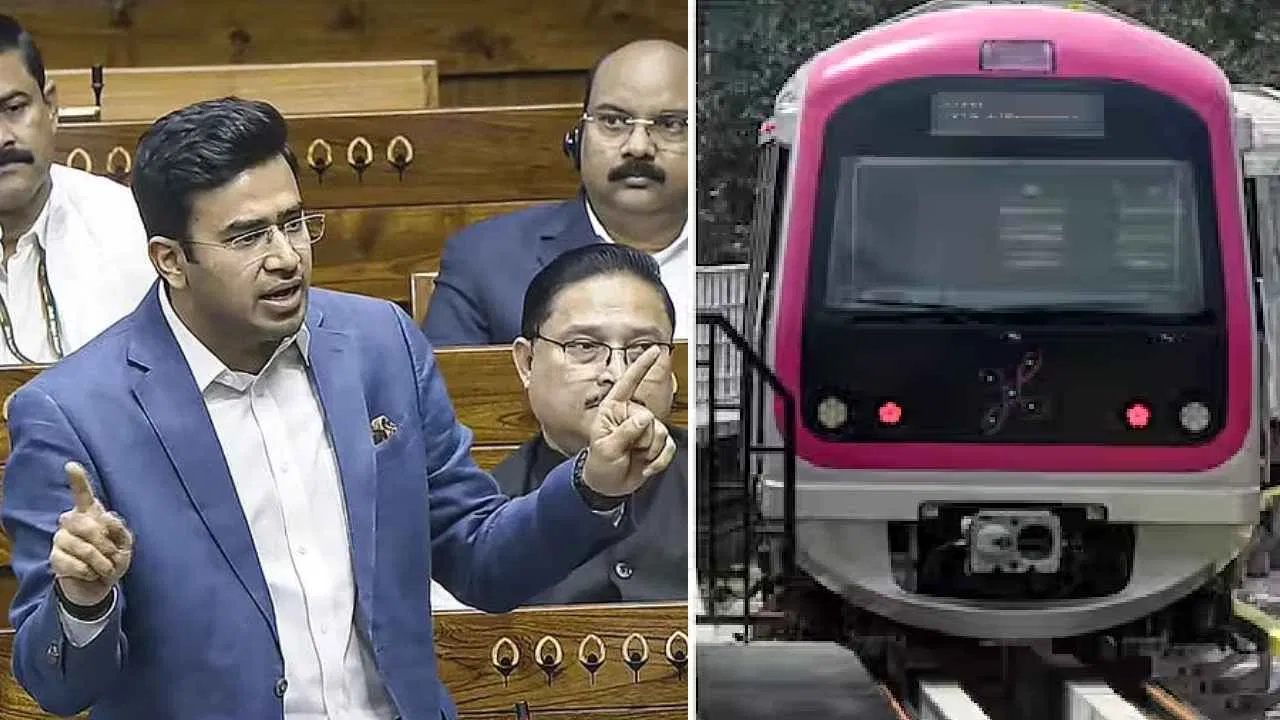 ಅತ್ಯಂತ ದುಬಾರಿ ಬೆಂಗಳೂರು Metro: ದೆಹಲಿ ಮೆಟ್ರೋ ಜತೆ ಹೋಲಿಕೆ, ತೇಜಸ್ವಿ ಸೂರ್ಯ ಸರ್ಕಾರದ ವಿರುದ್ಧ ಆಕ್ರೋಶ.