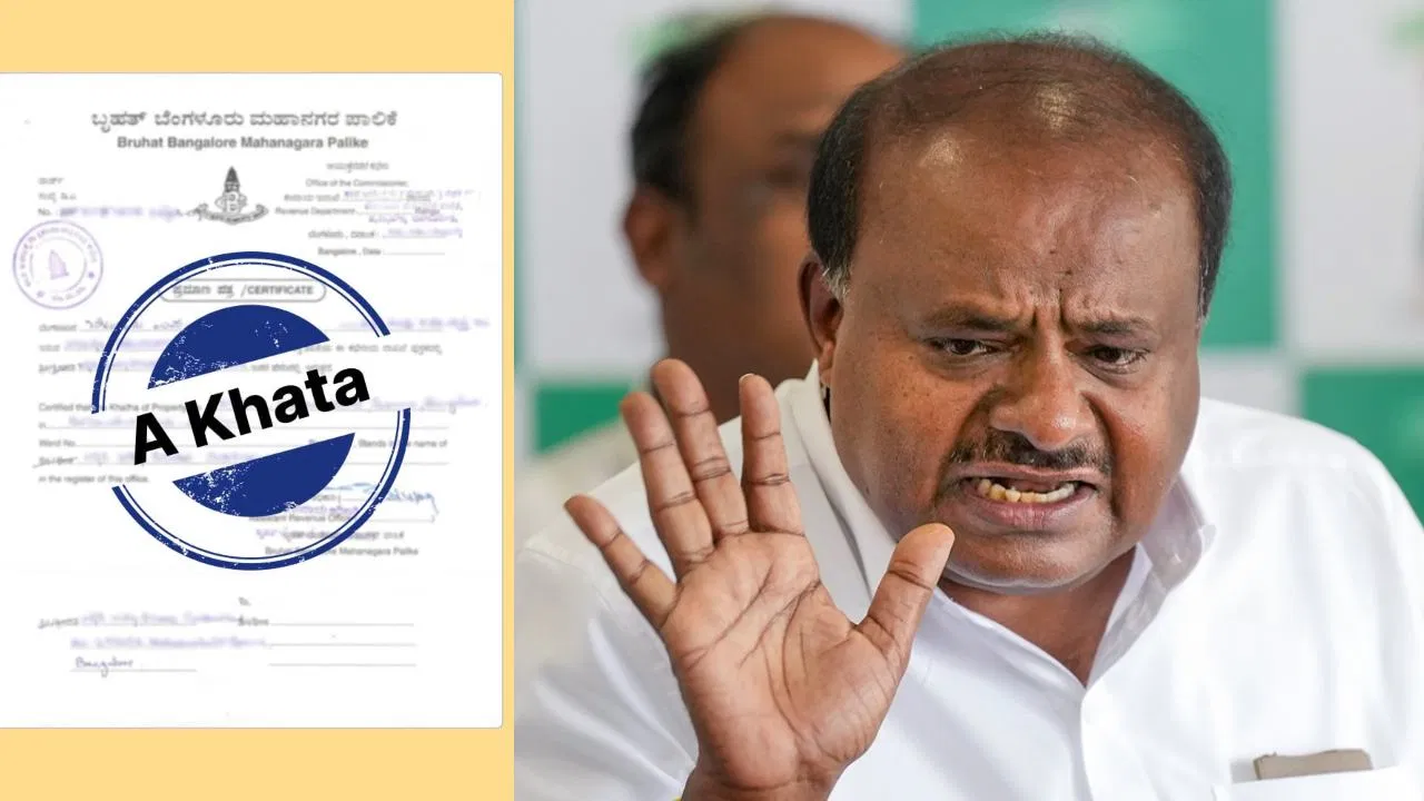 B ಖಾತಾದಿಂದ A ಖಾತಾ ಯೋಜನೆಗೆ HD ಕುಮಾರಸ್ವಾಮಿ ನಿಂದ ಭಾರೀ ಟೀಕೆ.