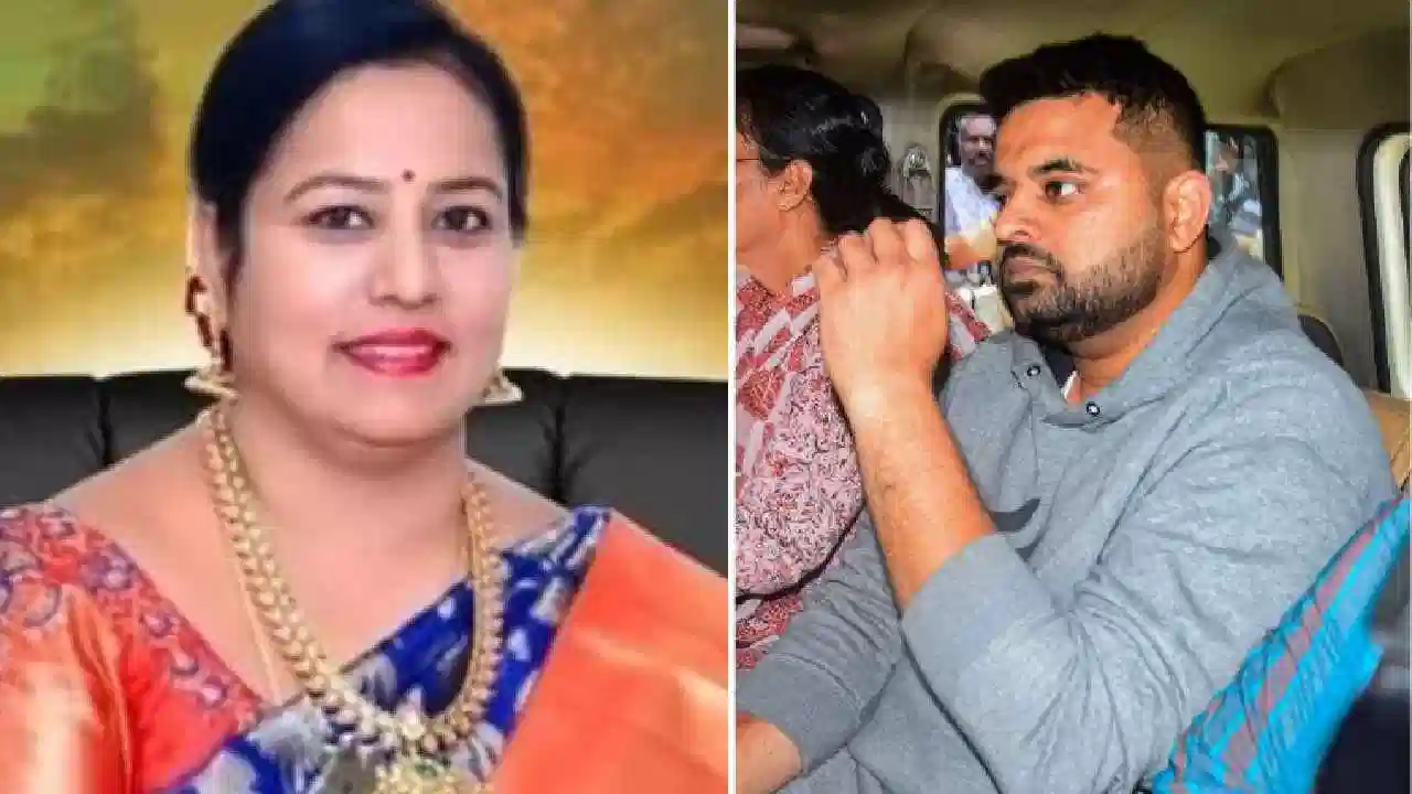 ಮಗನ ಬಿಡುಗಡೆಗಾಗಿ ದೇವಿಗೆ ಬೇಡಿದ H.D ರೇವಣ್ಣ ದಂಪತಿ.