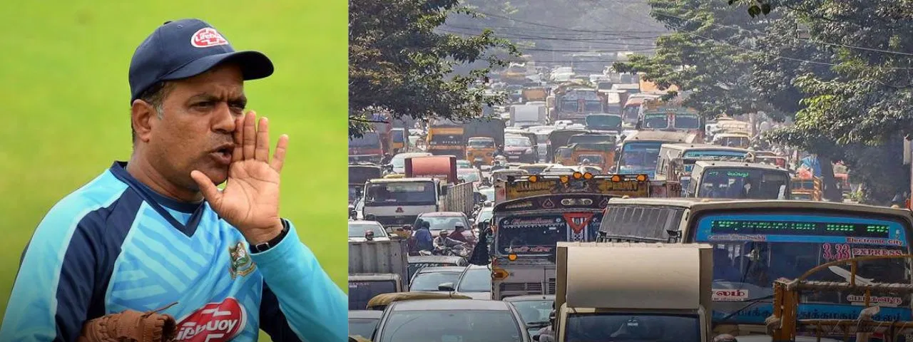ಬೆಂಗಳೂರಿನ ಟ್ರಾಫಿಕ್ ಮೇಲೆ ಮಾಜಿ ಕ್ರಿಕೆಟರ್ ಸುನೀಲ್ ಜೋಶಿ ಗರಂ!