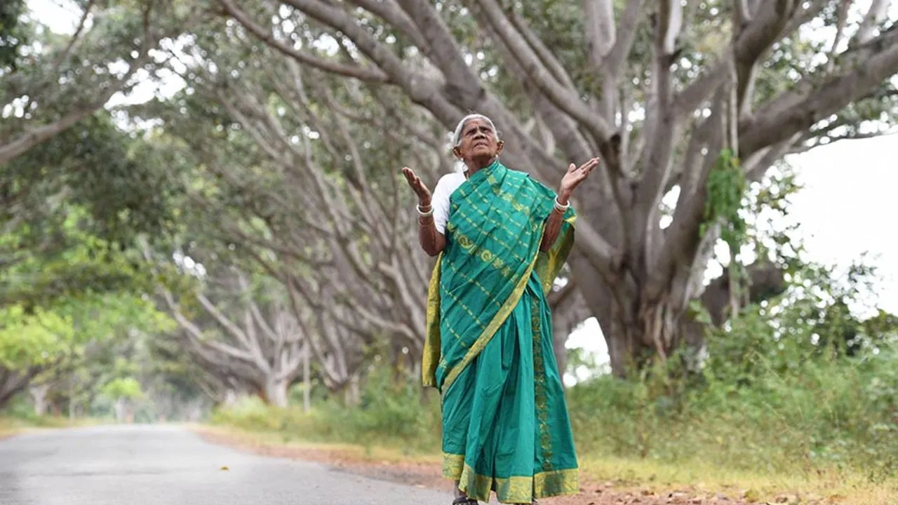 ಸಾಲುಮರದ ತಿಮ್ಮಕ್ಕಗೆ ರಾಜ್ಯ ಗೌರವ: 3 ಸುತ್ತು ಕುಶಾಲತೋಪು ಸಿಡಿಸಿ ಪೊಲೀಸ್ ನಮನ.