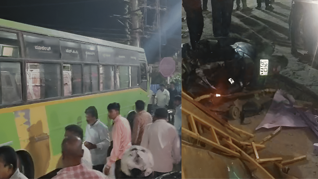 ಚಿತ್ರದುರ್ಗದಲ್ಲಿ ಭೀಕರ ರಸ್ತೆ ಅಪ*ತ.
