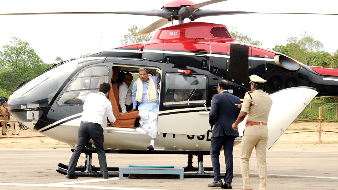 CM ವಿಮಾನ–ಹೆಲಿಕಾಪ್ಟರ್ ಪ್ರವಾಸದ ಖರ್ಚು ಬಯಲು.