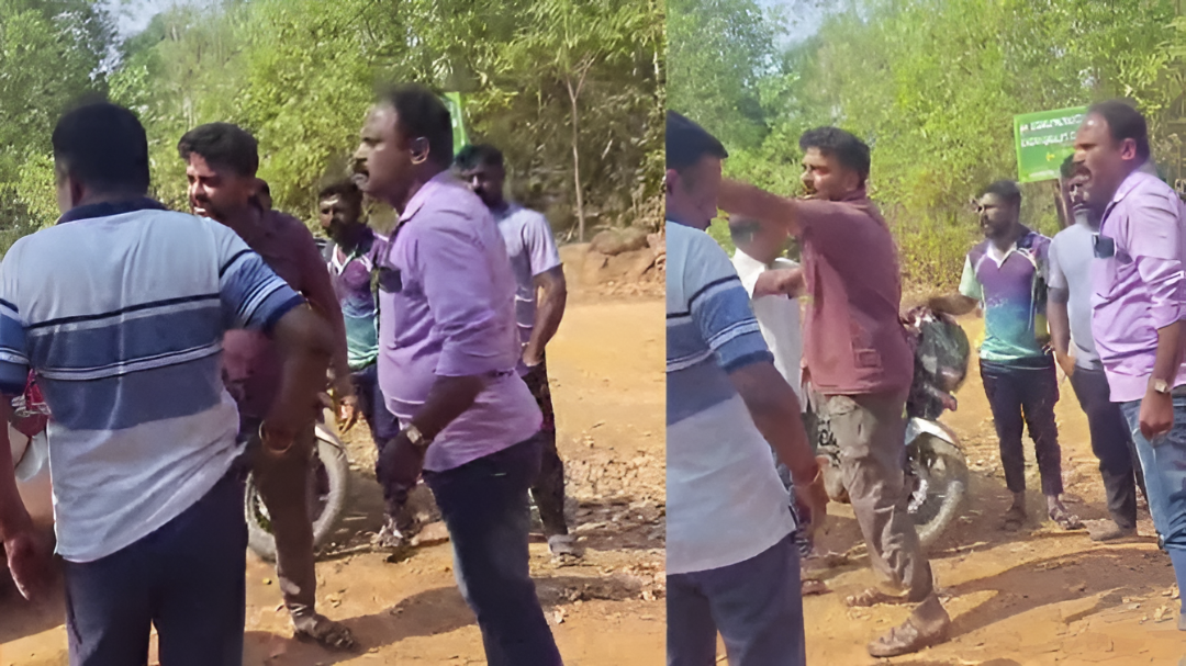 ಶಿವಮೊಗ್ಗ ಗ್ರಾಮಸ್ಥನಿಗೆ ಕಾಂಗ್ರೆಸ್ ಸದಸ್ಯರಿಂದ ಅವಾಚ್ಯ ನಿಂದನೆ.