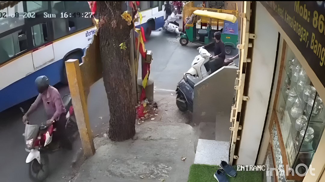 ಬೆಂಗಳೂರಲ್ಲಿ ಮತ್ತೊಂದು BMTC ಭೀಕರ ಅಪ*ತ.