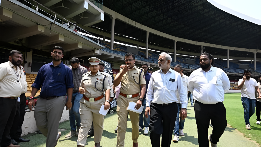 ಚಿನ್ನಸ್ವಾಮಿ: IPL ಮೊದಲು ಭದ್ರತಾ ಮಾಕ್ ಡ್ರಿಲ್.